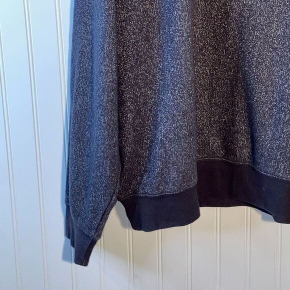 Orvis Long Sleeved Sweater Men’s XLarge Gray 1/4 Zip Long Sleeve Knit Ribbed Hem - Picture 4 of 11